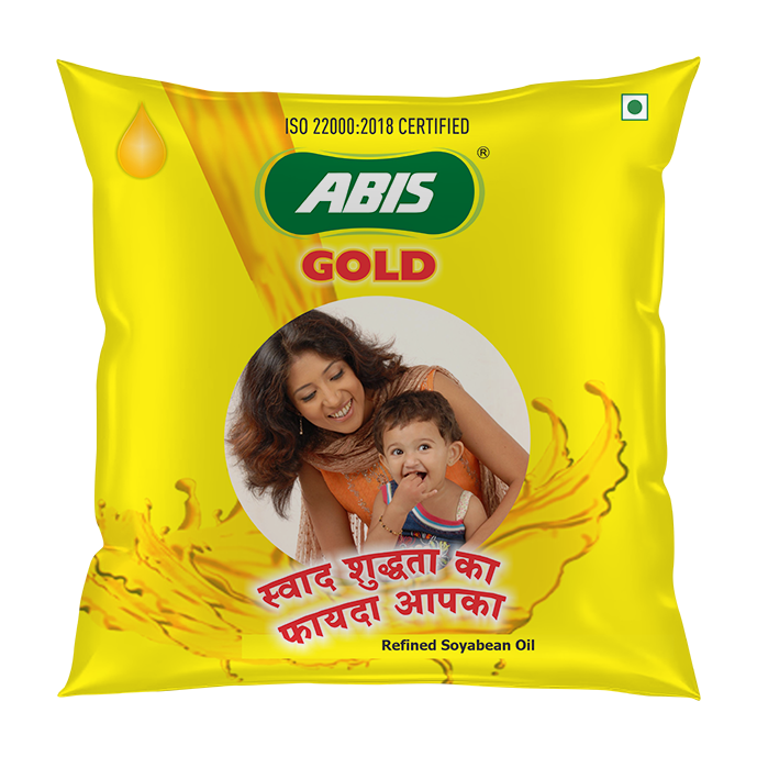ABIS GOLD Soyabean Refined Oil - 1/2 Ltr